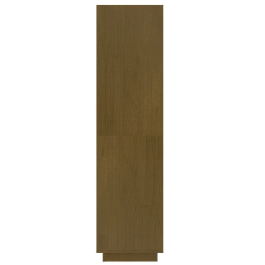 Boekenkast/Kamerscherm Grenenhout 40 x 35 x 135 cm Honingbruin