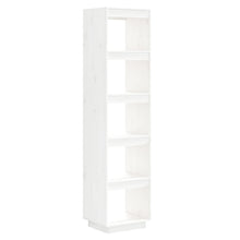 Boekenkast/Kamerscherm Massief Grenenhout 40 x 35 x 167 cm Wit