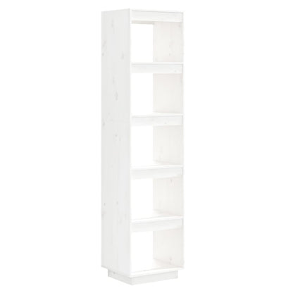 Boekenkast/Kamerscherm Massief Grenenhout 40 x 35 x 167 cm Wit