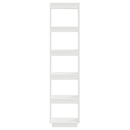 Boekenkast/Kamerscherm Massief Grenenhout 40 x 35 x 167 cm Wit