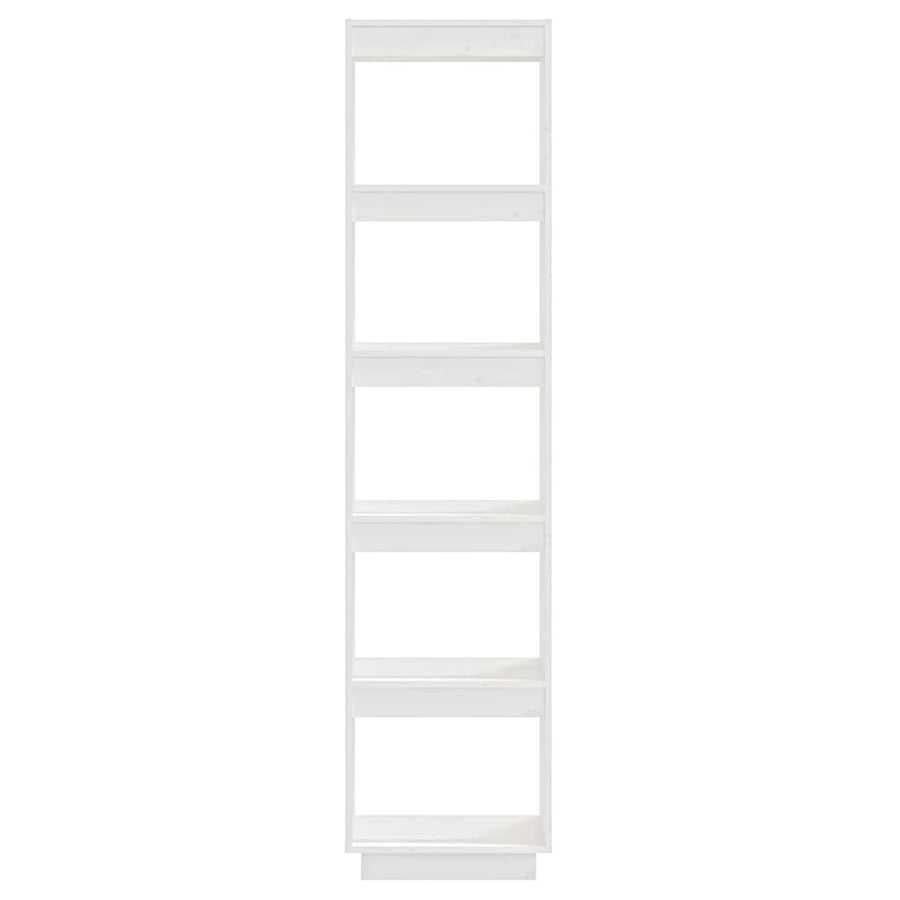 Boekenkast/Kamerscherm Massief Grenenhout 40 x 35 x 167 cm Wit