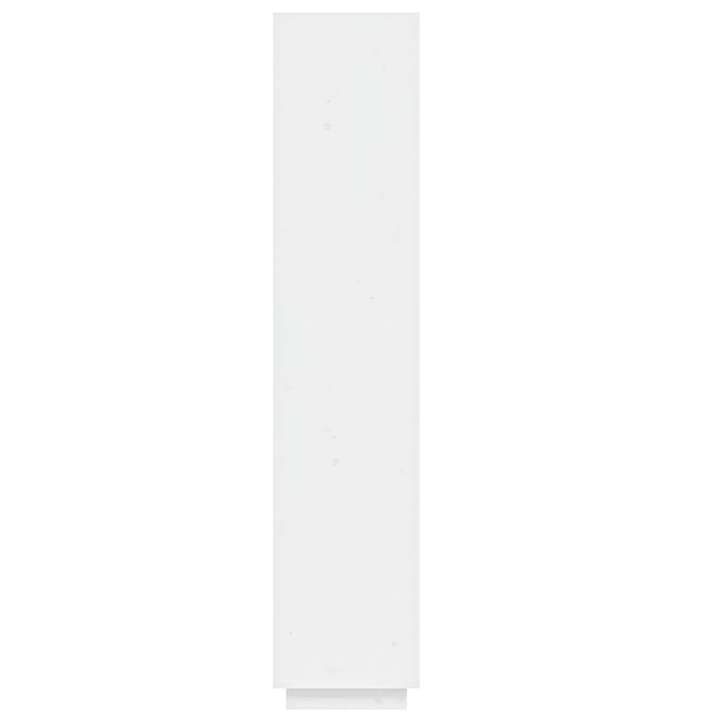 Boekenkast/Kamerscherm Massief Grenenhout 40 x 35 x 167 cm Wit