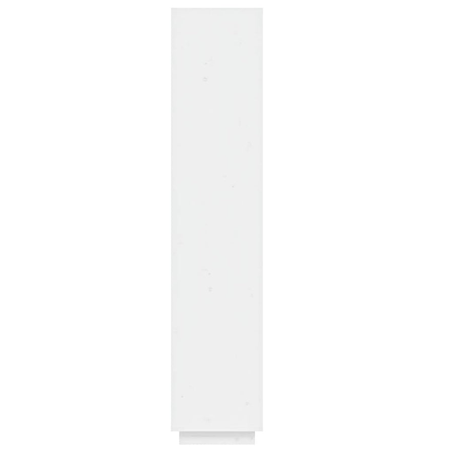 Boekenkast/Kamerscherm Massief Grenenhout 40 x 35 x 167 cm Wit