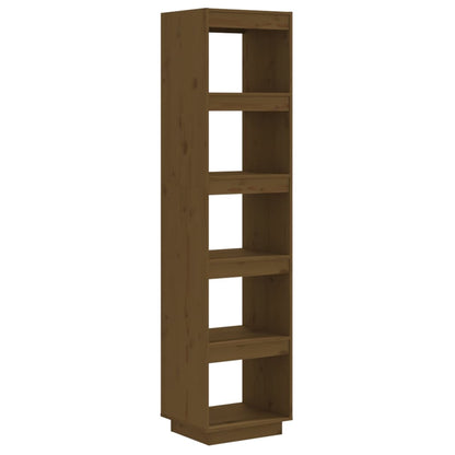 Boekenkast/Kamerscherm Grenenhout 40 x 35 x 167 cm Honingbruin