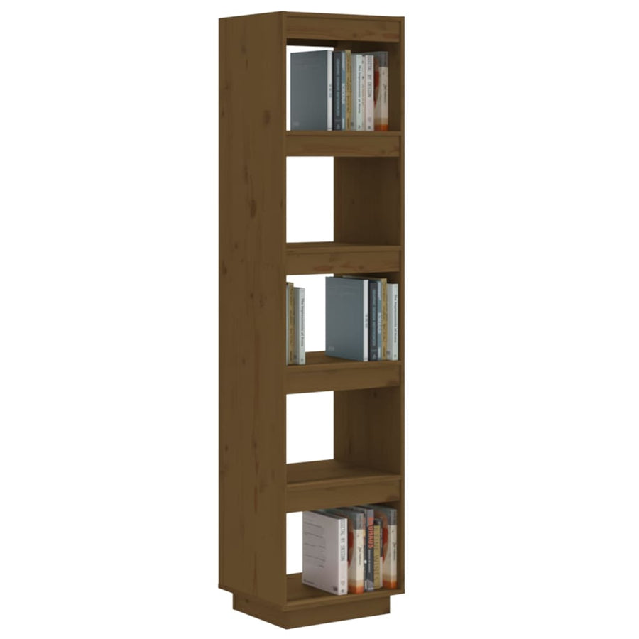 Boekenkast/Kamerscherm Grenenhout 40 x 35 x 167 cm Honingbruin
