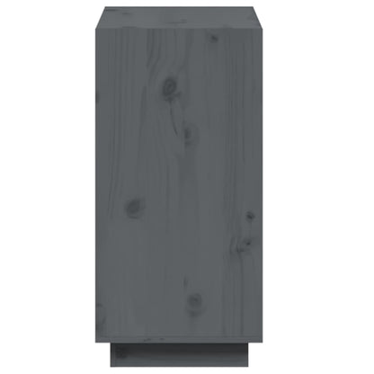 Boekenkast Massief Grenenhout 60 x 35 x 71 cm Grijs