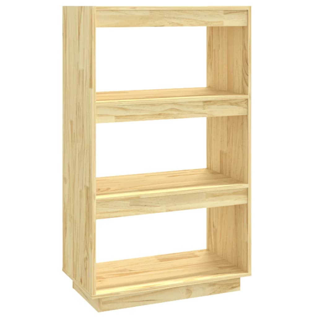 Boekenkast / Kamerscherm Massief Grenenhout 60 x 35 x 103 cm Naturel