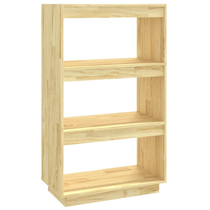 Boekenkast / Kamerscherm Massief Grenenhout 60 x 35 x 103 cm Naturel