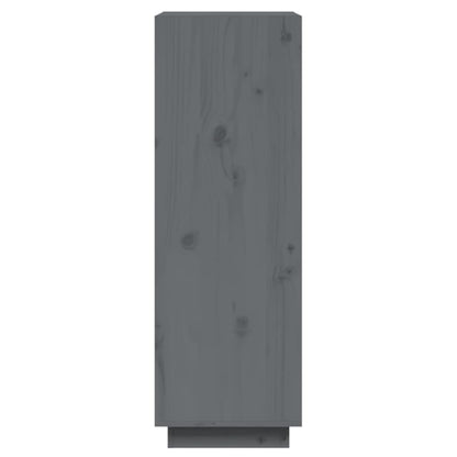 Boekenkast/Kamerscherm Massief Grenenhout 60 x 35 x 103 cm Grijs