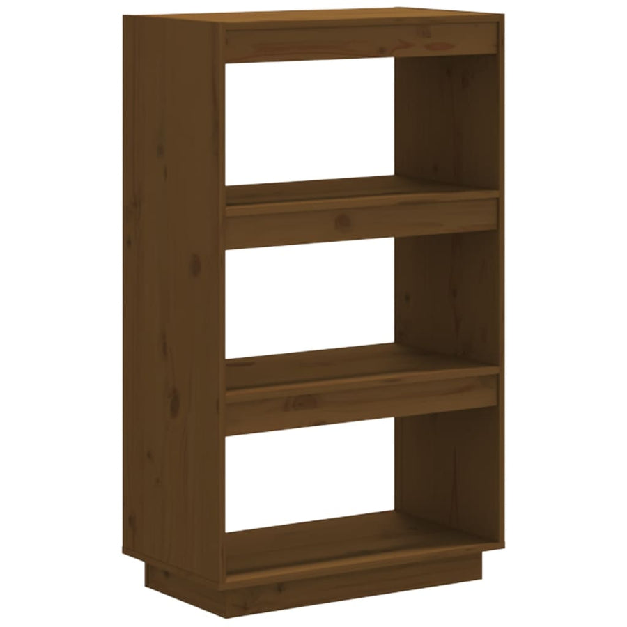 Boekenkast/Kamerscherm Grenenhout 60 x 35 x 103 cm Honingbruin