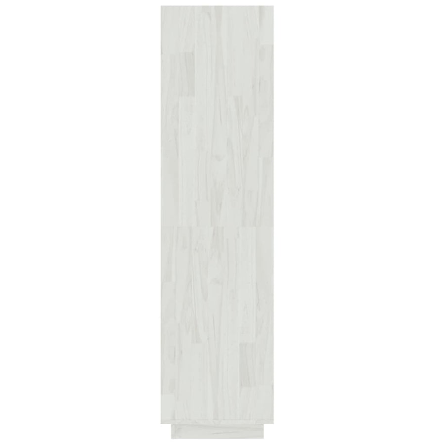 Boekenkast/Kamerscherm Massief Grenenhout 60 x 35 x 135 cm Wit