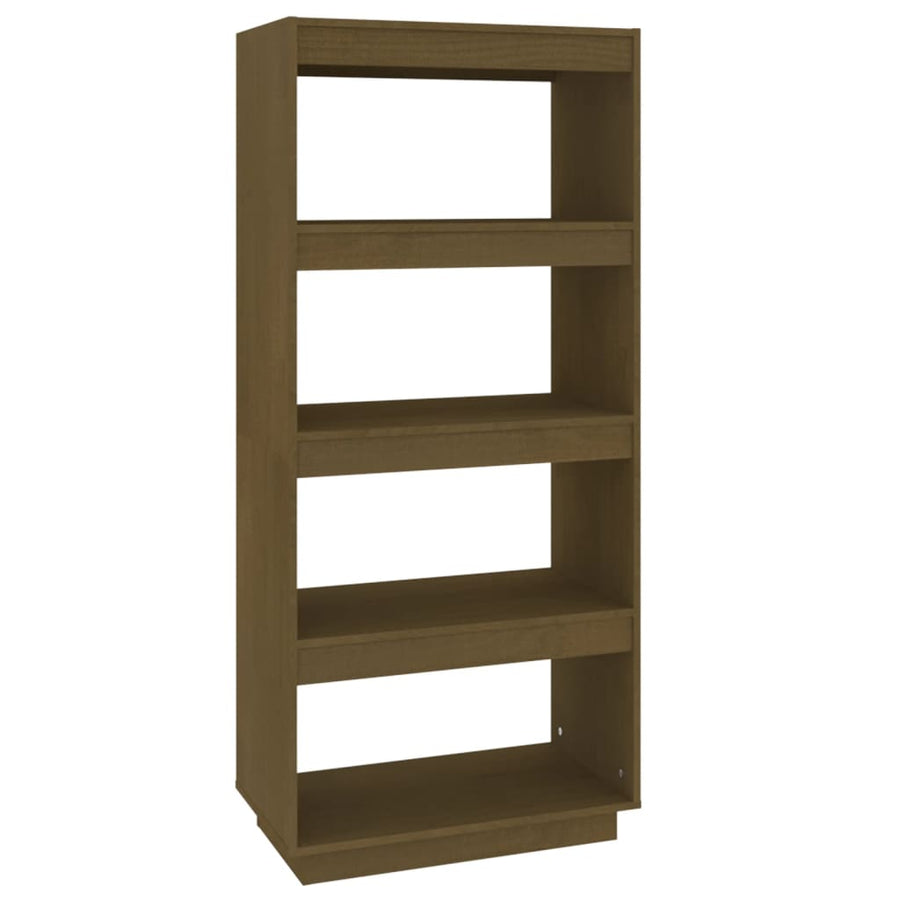 Boekenkast/Kamerscherm Grenenhout 60 x 35 x 135 cm Honingbruin