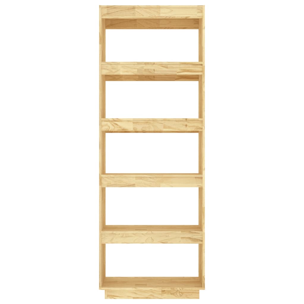 Boekenkast / Kamerscherm Massief Grenenhout 60 x 35 x 167 cm Naturel