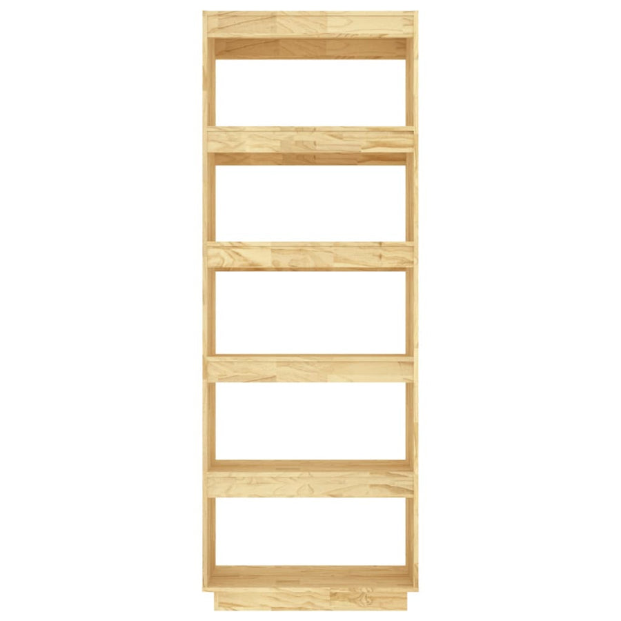 Boekenkast / Kamerscherm Massief Grenenhout 60 x 35 x 167 cm Naturel