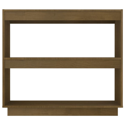 Boekenkast Massief Grenenhout 80 x 35 x 71 cm Honingbruin