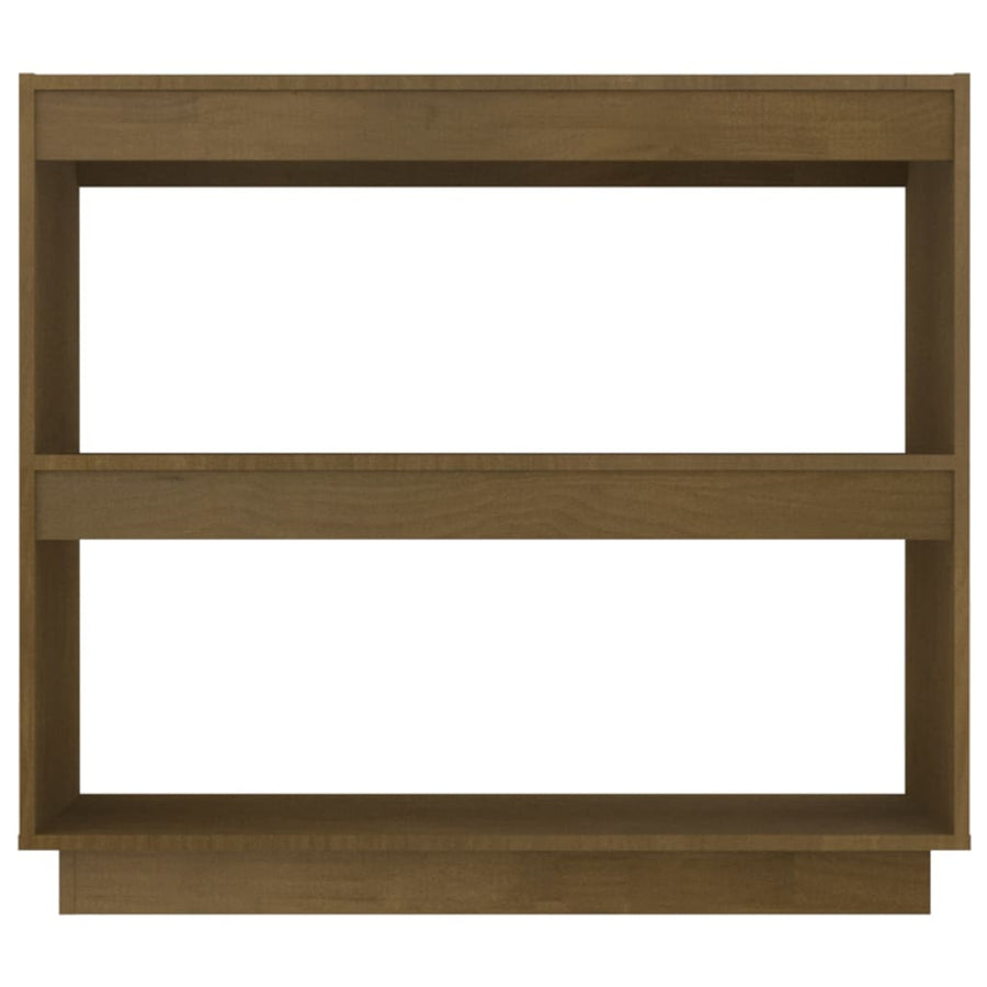 Boekenkast Massief Grenenhout 80 x 35 x 71 cm Honingbruin