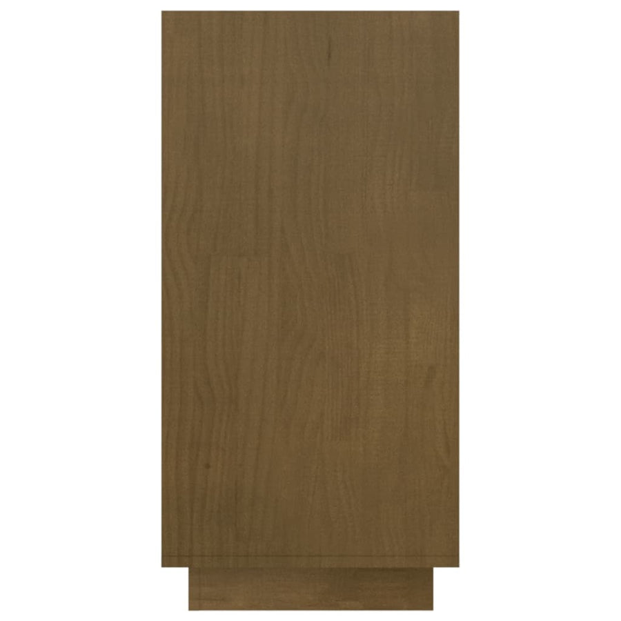 Boekenkast Massief Grenenhout 80 x 35 x 71 cm Honingbruin