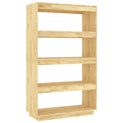 Boekenkast / Kamerscherm Massief Grenenhout 80 x 35 x 135 cm Naturel