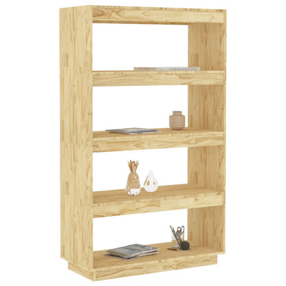 Boekenkast / Kamerscherm Massief Grenenhout 80 x 35 x 135 cm Naturel