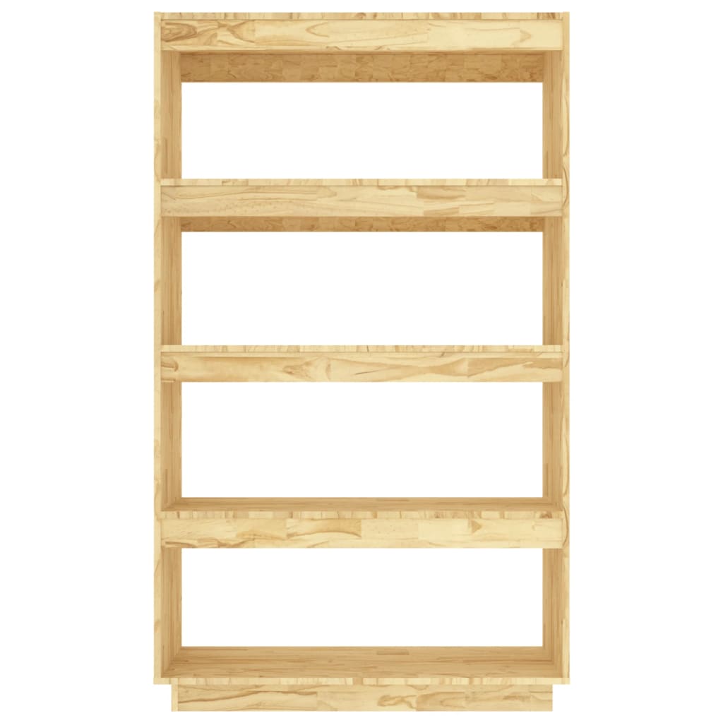 Boekenkast / Kamerscherm Massief Grenenhout 80 x 35 x 135 cm Naturel