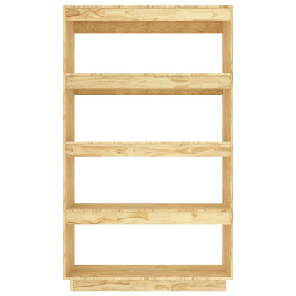 Boekenkast / Kamerscherm Massief Grenenhout 80 x 35 x 135 cm Naturel