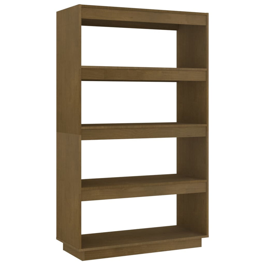 Boekenkast/Kamerscherm Grenenhout 80 x 35 x 135 cm Honingbruin
