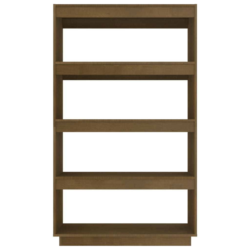 Boekenkast/Kamerscherm Grenenhout 80 x 35 x 135 cm Honingbruin