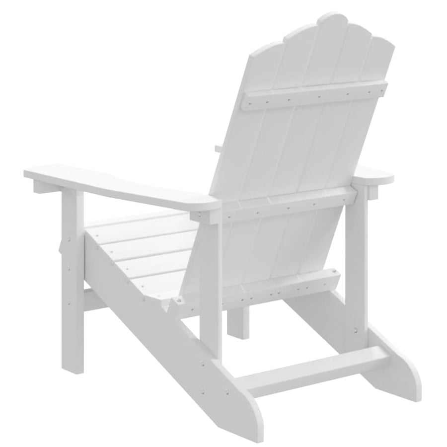 Tuinstoel Adirondack Hdpe 1 Wit