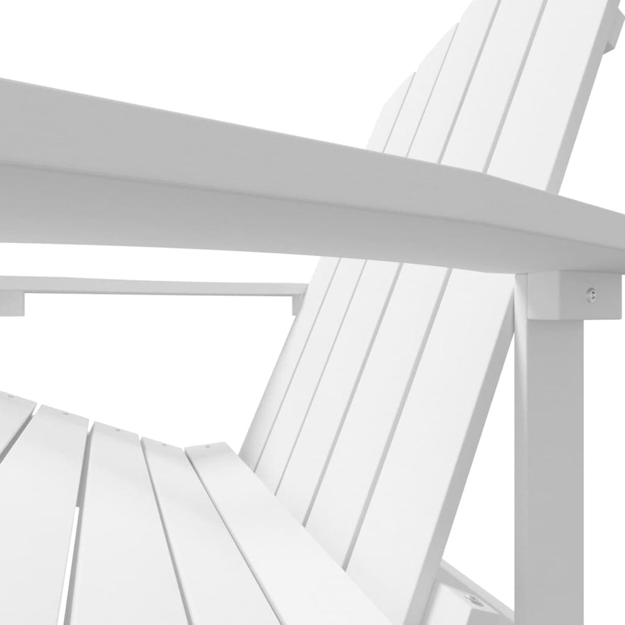 Tuinstoel Adirondack Hdpe 1 Wit
