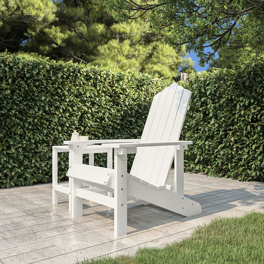 Tuinstoel Adirondack Hdpe 1 Wit
