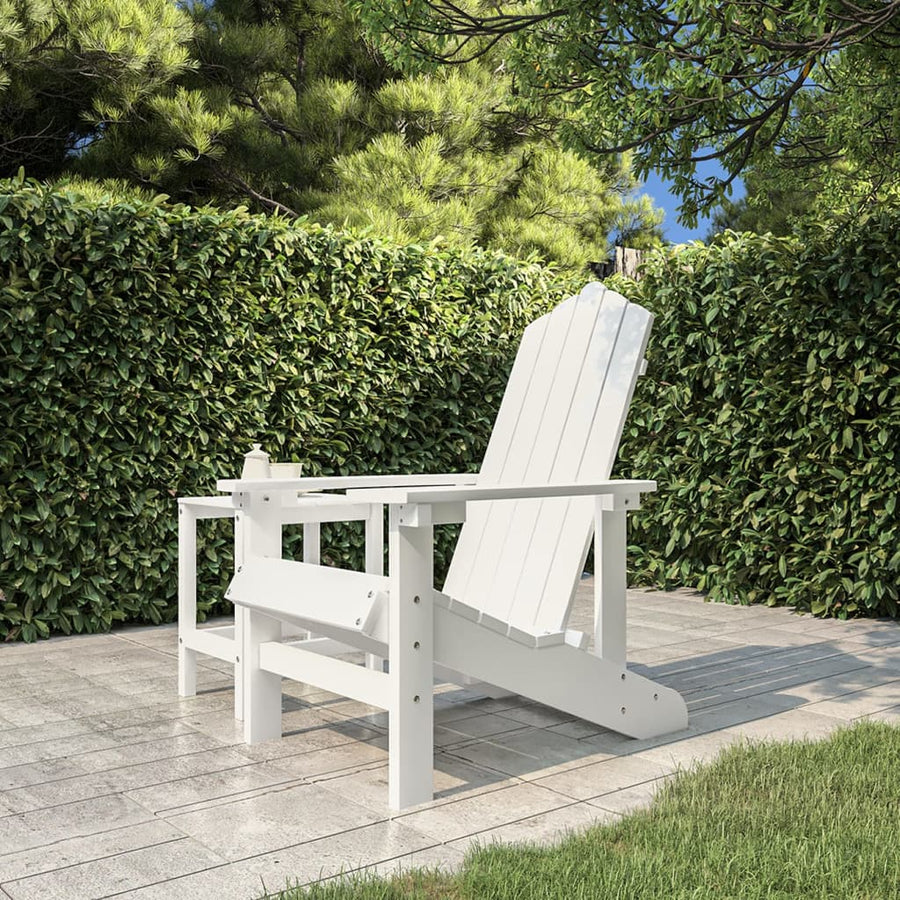 Tuinstoel Adirondack Hdpe 1 Wit
