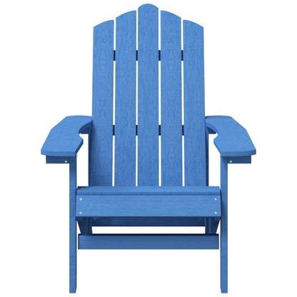 Tuinstoel Adirondack Hdpe Aquablauw 1 Waterblauw