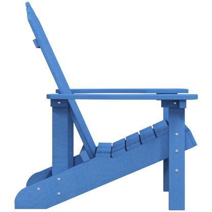 Tuinstoel Adirondack Hdpe Aquablauw 1 Waterblauw
