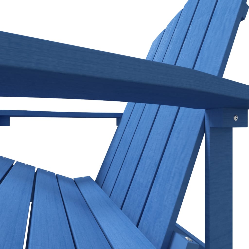 Tuinstoel Adirondack Hdpe Aquablauw 1 Waterblauw