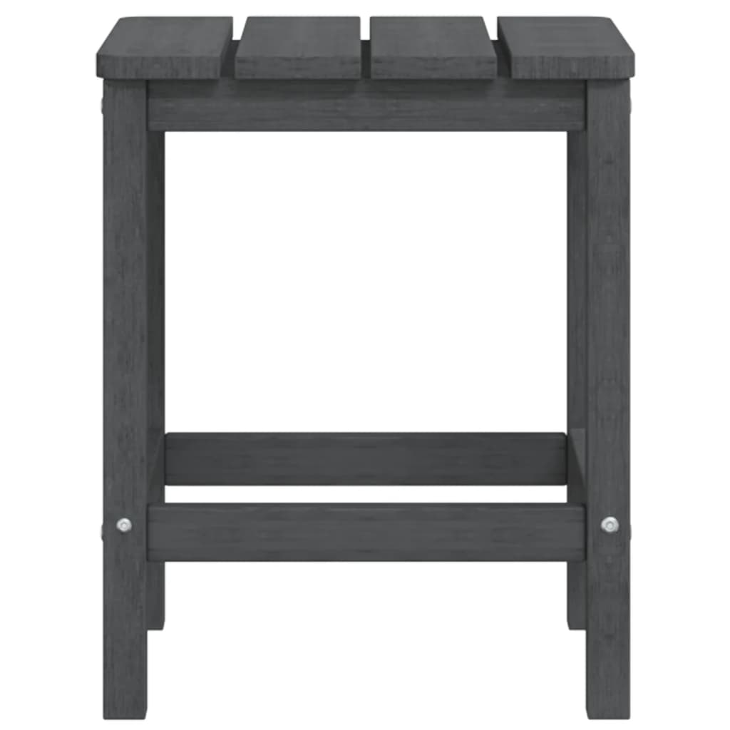 Tuintafel Adirondack 38X38X46 Cm Hdpe Kleurig Antraciet