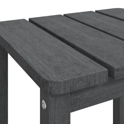 Tuintafel Adirondack 38X38X46 Cm Hdpe Kleurig Antraciet