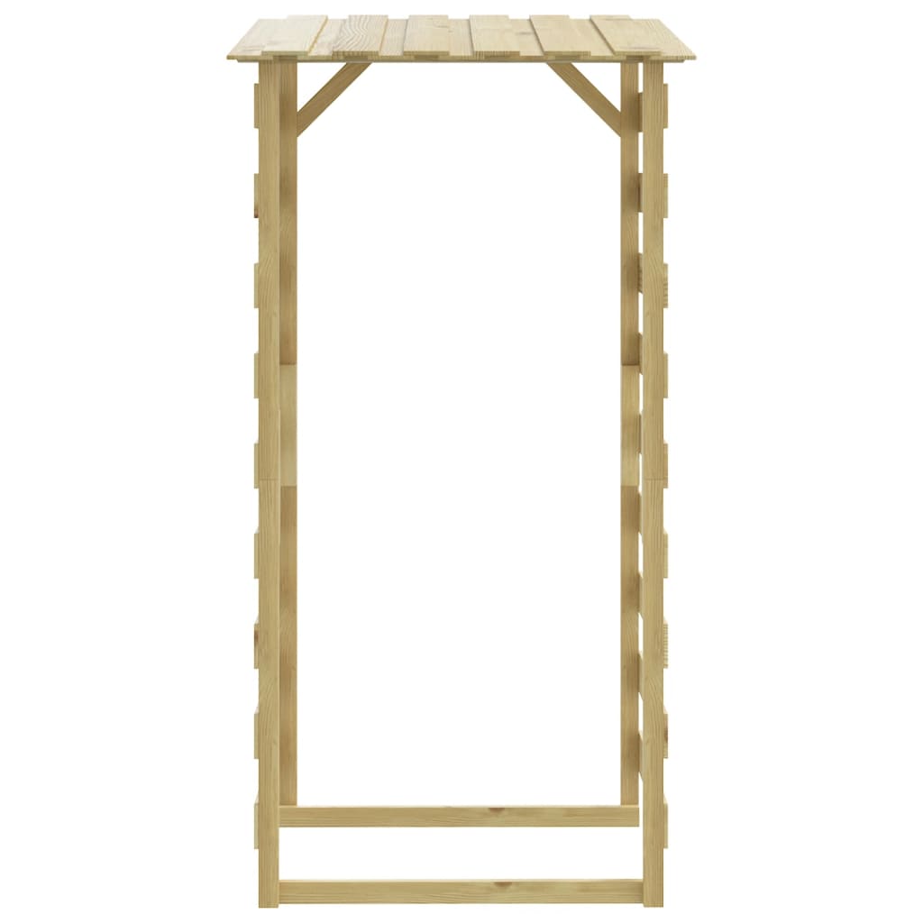 Pergola Met Dak Geïmpregneerd Grenenhout 1 100 x 90 x 200 cm