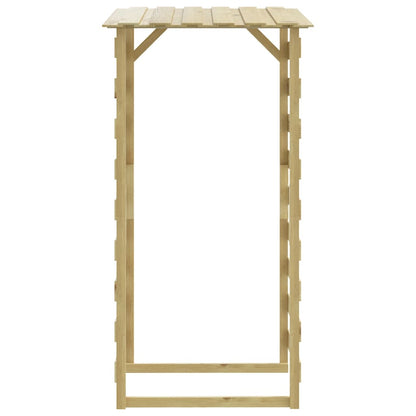 Pergola Met Dak Geïmpregneerd Grenenhout 1 100 x 90 x 200 cm