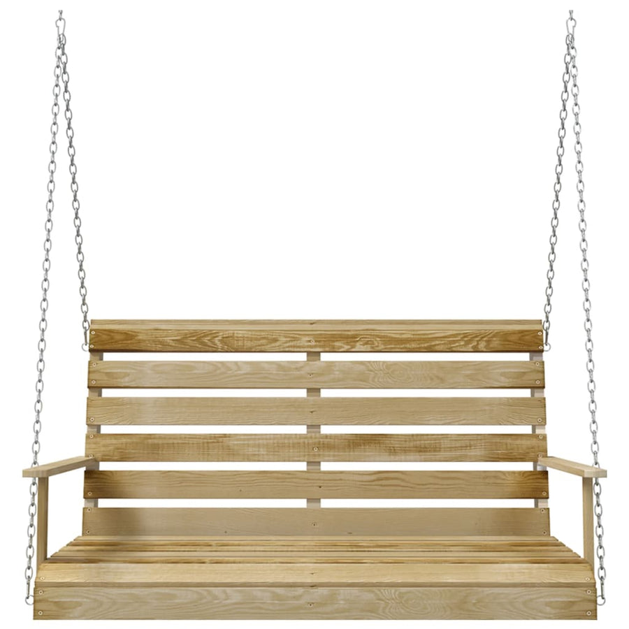 Schommelbank 110 Cm Geïmpregneerd Grenenhout 110 x 65 x 60 cm