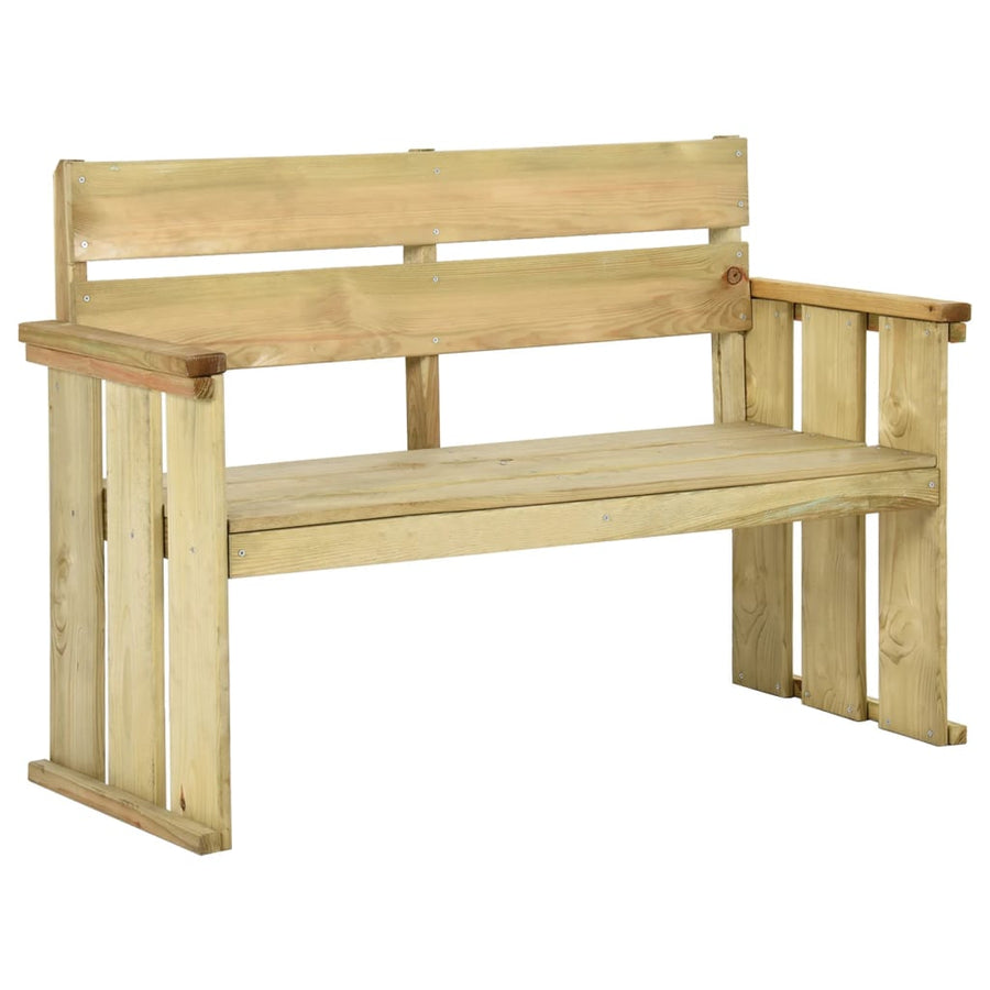 Tuinbank 2 Cm Geïmpregneerd Grenenhout 121 x 53 x 85 cm