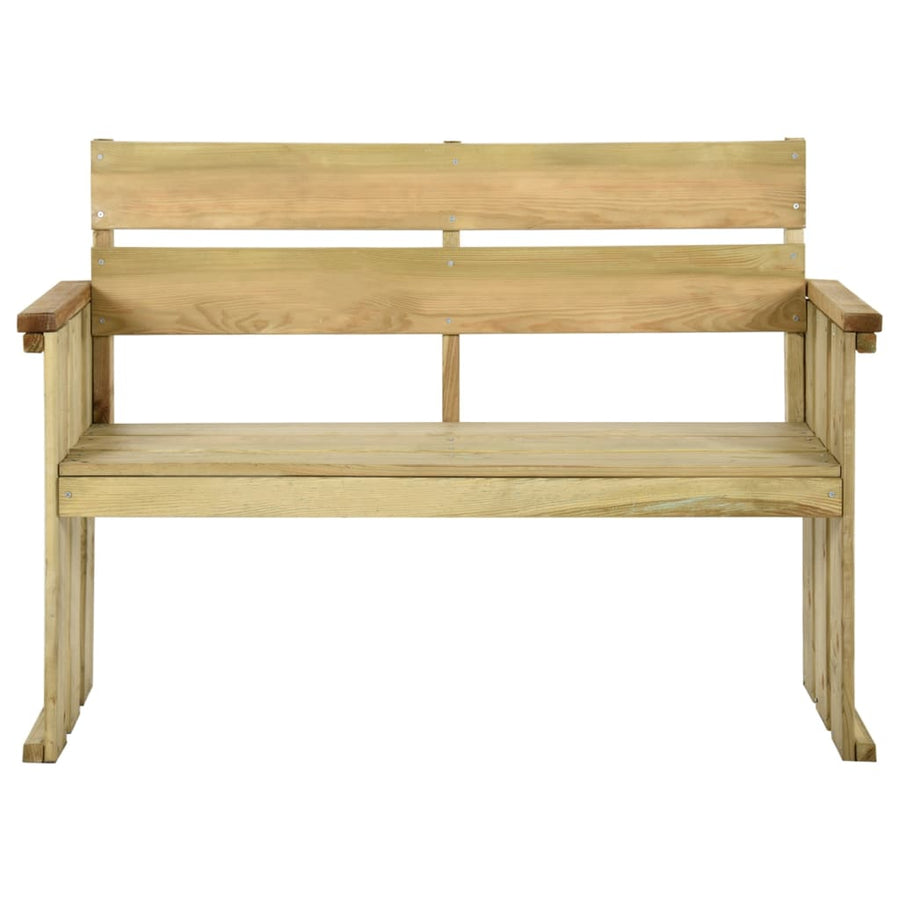 Tuinbank 2 Cm Geïmpregneerd Grenenhout 121 x 53 x 85 cm