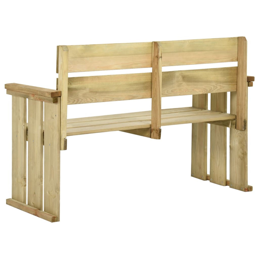 Tuinbank 2 Cm Geïmpregneerd Grenenhout 121 x 53 x 85 cm