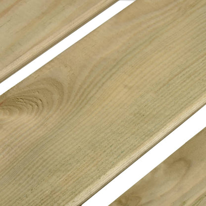 Tuinbank 2 Cm Geïmpregneerd Grenenhout 121 x 53 x 85 cm