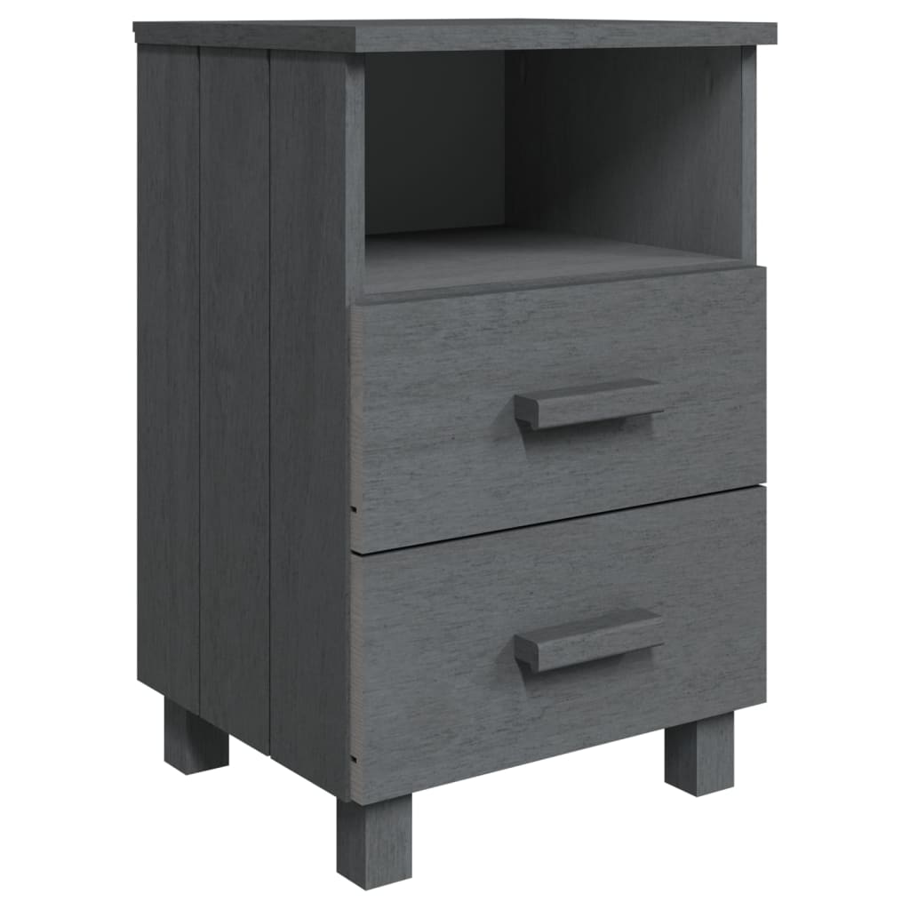 Nachtkastjes Hamar 40X35X62 Cm Grenenhout 2