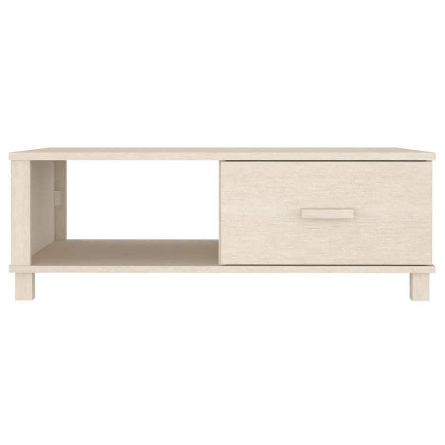 Salontafel Hamar 00X55X35 Cm Massief Grenenhout Honingbruin