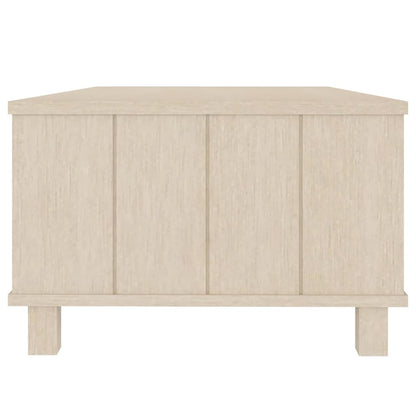 Salontafel Hamar 00X55X35 Cm Massief Grenenhout Honingbruin