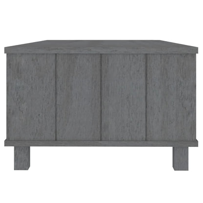 Salontafel Hamar 00X55X35 Cm Massief Grenenhout Donkergrijs