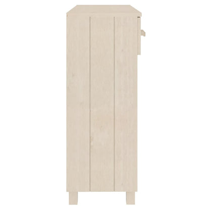 Wandtafel Hamar 90X35X90 Cm Massief Grenenhout Honingbruin
