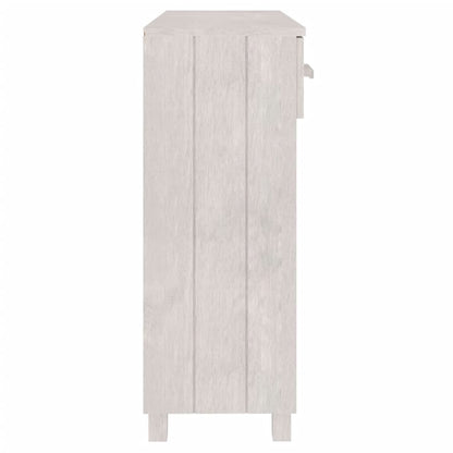 Wandtafel Hamar 90X35X90 Cm Massief Grenenhout Wit