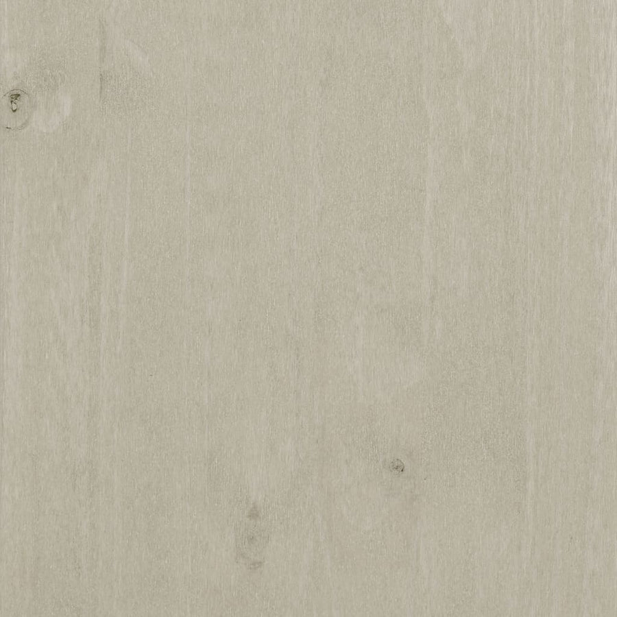 Tv-Meubel Hamar 06X40X40 Cm Massief Grenenhout Wit